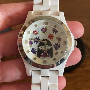 Miss Marc by Marc Jacobs white watch